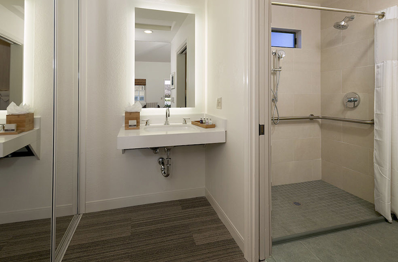 Hotel Bathroom Shower Door