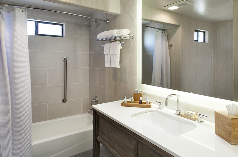 Hotel Bathroom Shower Door